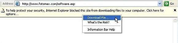 Download Warning